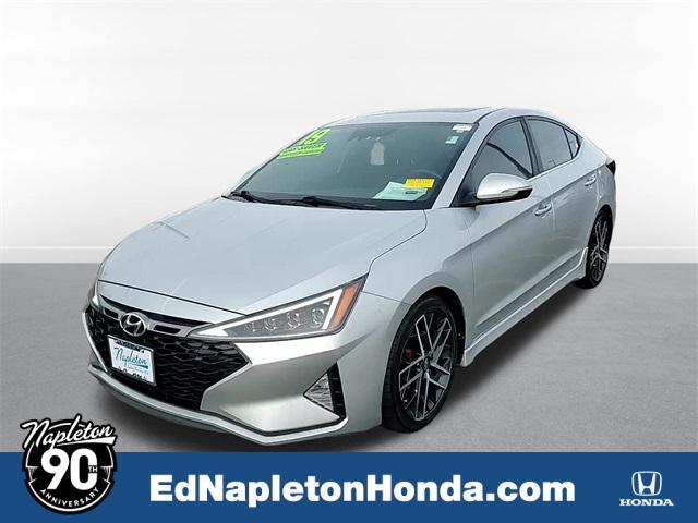 used 2019 Hyundai Elantra car, priced at $16,400