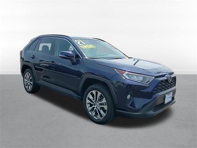 used 2021 Toyota RAV4 car, priced at $32,300