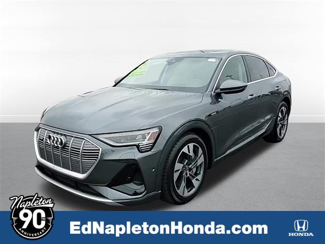 used 2021 Audi e-tron Sportback car, priced at $34,000
