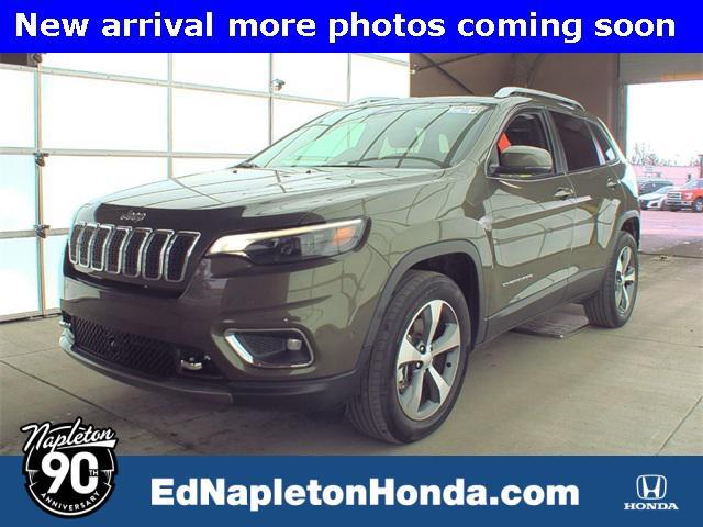 used 2021 Jeep Cherokee car, priced at $25,000