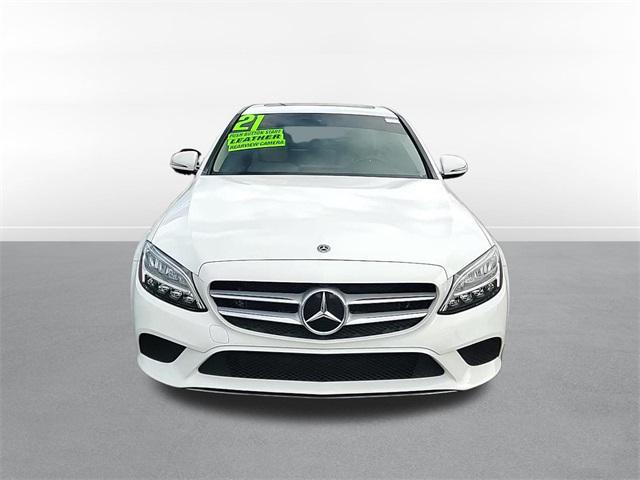 used 2021 Mercedes-Benz C-Class car, priced at $23,500