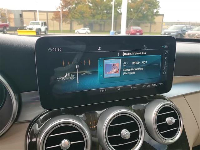 used 2021 Mercedes-Benz C-Class car, priced at $23,500