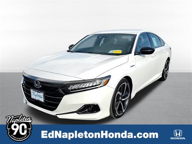 used 2022 Honda Accord Hybrid car, priced at $23,400