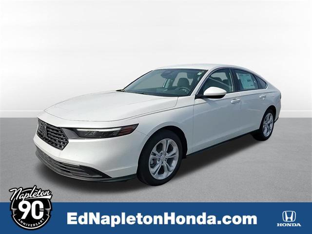 new 2025 Honda Accord car, priced at $28,634