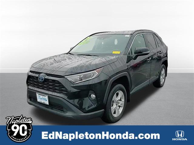 used 2021 Toyota RAV4 Hybrid car, priced at $29,000