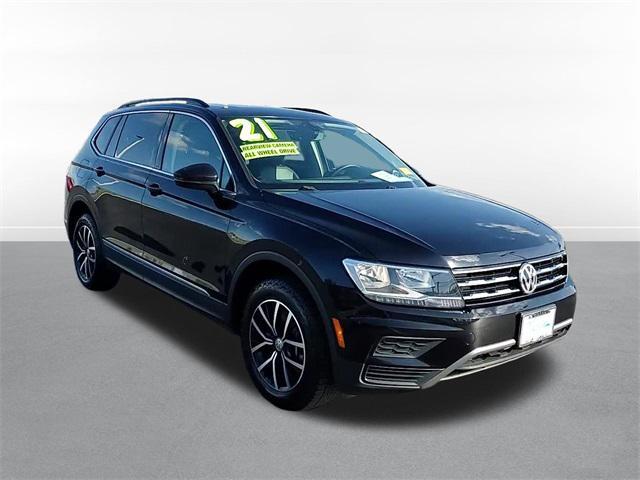 used 2021 Volkswagen Tiguan car, priced at $21,500