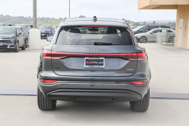 new 2025 Audi Q6 e-tron car, priced at $76,025