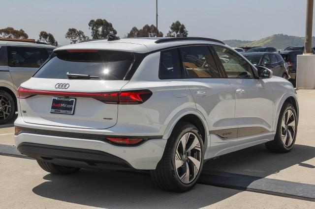 new 2025 Audi Q6 e-tron car, priced at $74,110