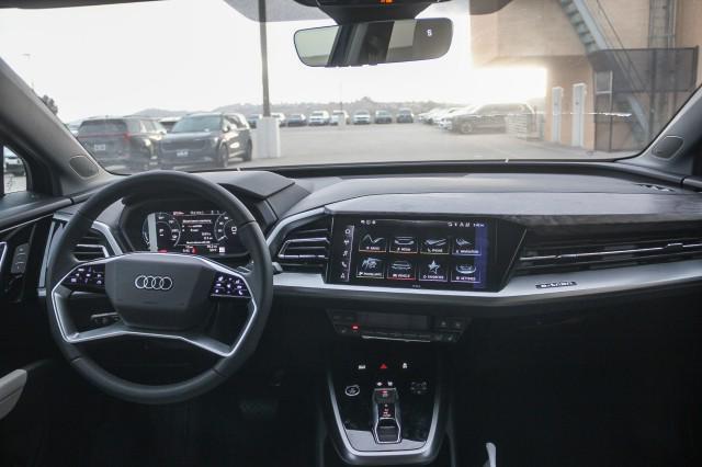 new 2025 Audi Q4 e-tron car, priced at $57,625