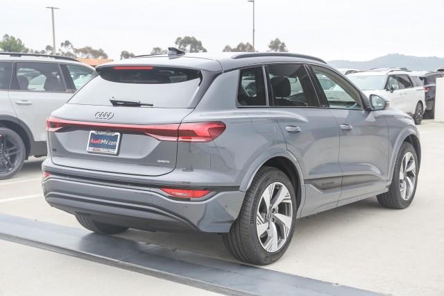 new 2025 Audi Q6 e-tron car, priced at $70,615