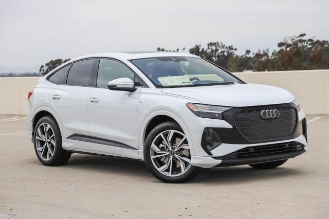 new 2024 Audi Q4 e-tron Sportback car, priced at $68,685