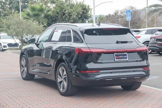 used 2024 Audi Q8 e-tron car, priced at $52,988