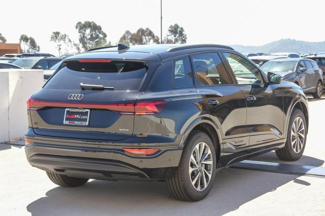 new 2025 Audi Q6 e-tron car, priced at $71,750