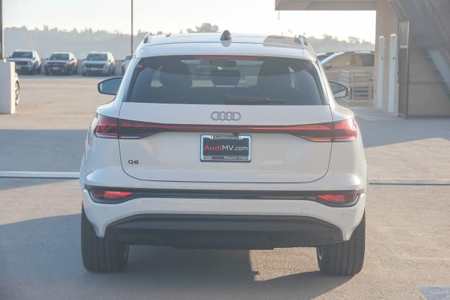 new 2025 Audi Q6 e-tron car, priced at $73,500