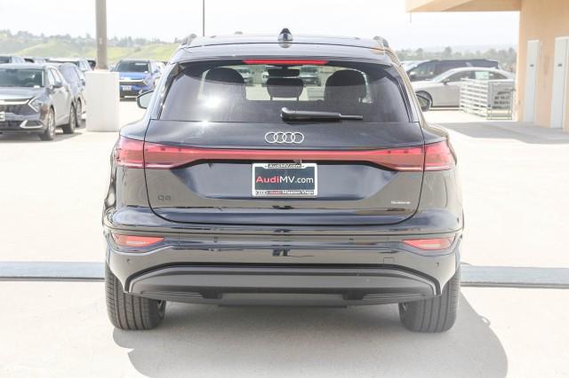 new 2025 Audi Q6 e-tron car, priced at $71,335
