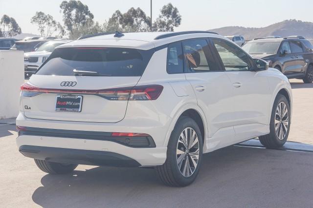 new 2025 Audi Q4 e-tron car, priced at $54,735