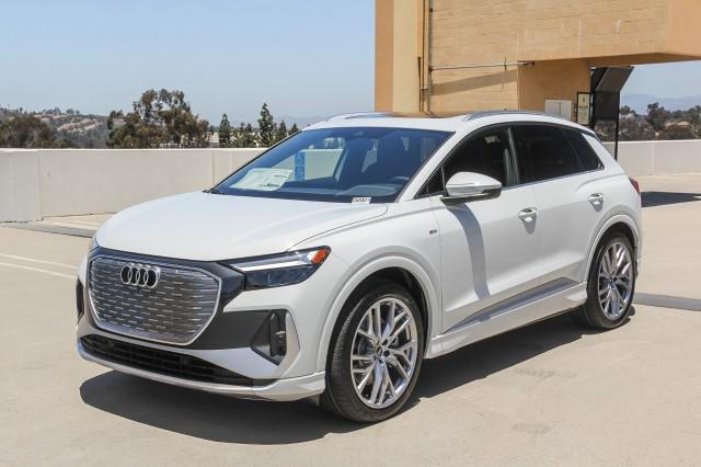new 2025 Audi Q4 e-tron car, priced at $62,985