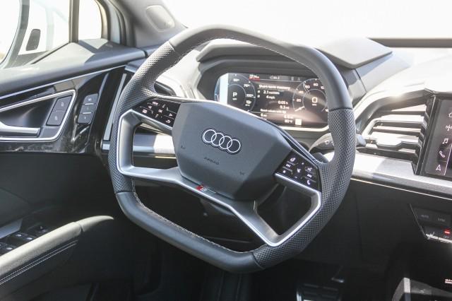 new 2025 Audi Q4 e-tron car, priced at $62,985