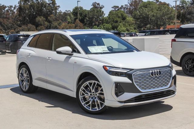 new 2025 Audi Q4 e-tron car, priced at $62,985