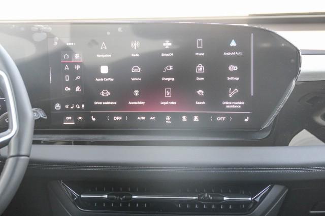 new 2025 Audi Q6 e-tron car, priced at $73,875