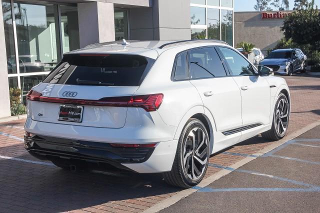 used 2024 Audi Q8 e-tron car, priced at $54,988