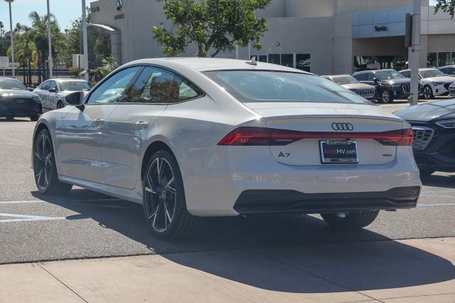 new 2025 Audi A7 car, priced at $89,685