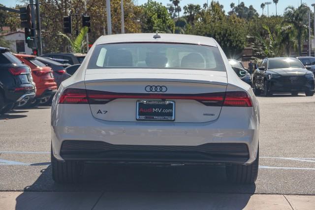 new 2025 Audi A7 car, priced at $89,685