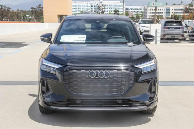 new 2025 Audi Q4 e-tron Sportback car, priced at $64,425