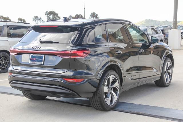 new 2025 Audi Q6 e-tron car, priced at $72,660