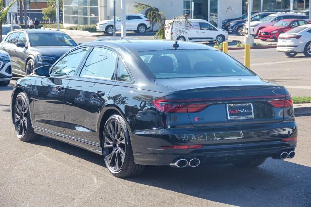 new 2025 Audi S8 car, priced at $139,795