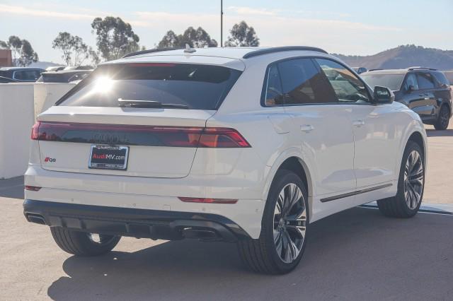 new 2025 Audi Q8 car, priced at $84,175