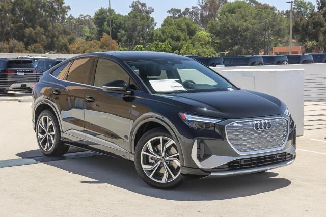new 2025 Audi Q4 e-tron Sportback car, priced at $64,925