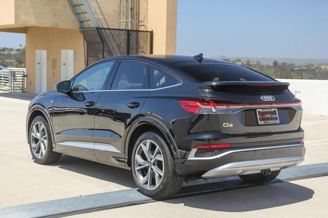 new 2025 Audi Q4 e-tron Sportback car, priced at $64,925