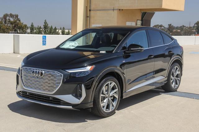 new 2025 Audi Q4 e-tron Sportback car, priced at $64,925