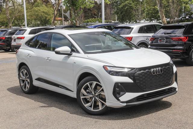 new 2025 Audi Q4 e-tron Sportback car, priced at $66,835