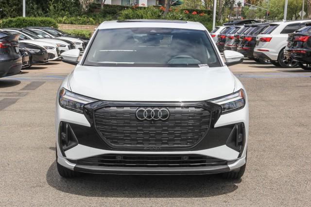 new 2025 Audi Q4 e-tron Sportback car, priced at $66,835