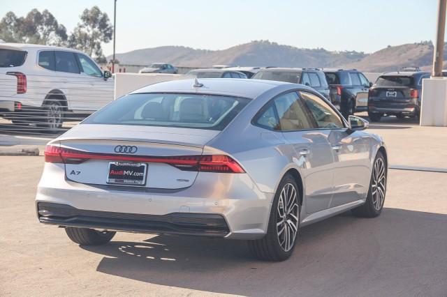 new 2025 Audi A7 car, priced at $82,435