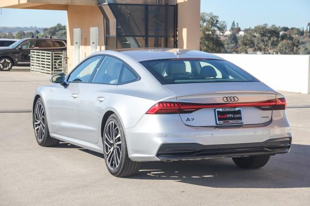 new 2025 Audi A7 car, priced at $82,435