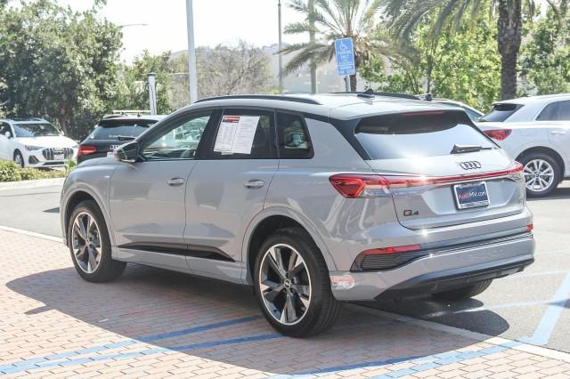 used 2024 Audi Q4 e-tron car, priced at $41,788