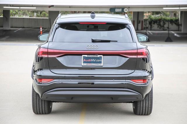 new 2025 Audi Q6 e-tron car, priced at $70,660