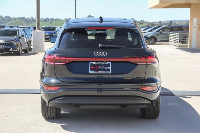 new 2025 Audi Q6 e-tron car, priced at $71,335