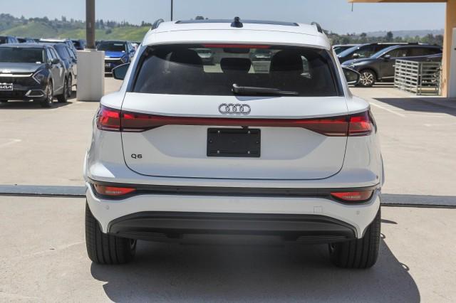new 2025 Audi Q6 e-tron car, priced at $72,200