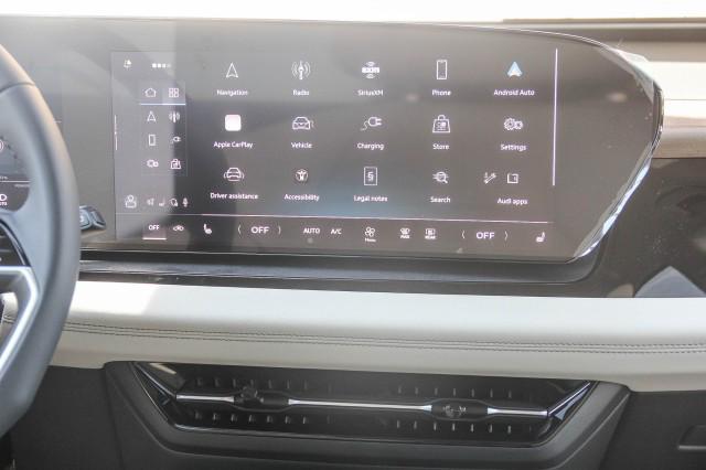 new 2025 Audi Q6 e-tron car, priced at $72,200