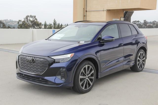 new 2025 Audi Q4 e-tron car, priced at $57,435
