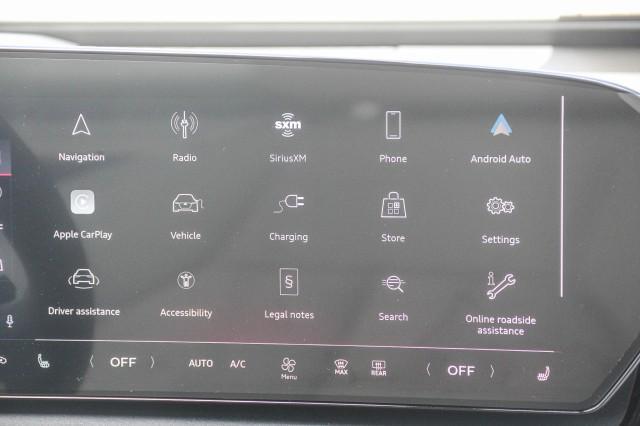 new 2025 Audi Q6 e-tron car, priced at $73,110