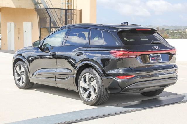 new 2025 Audi Q6 e-tron car, priced at $77,085
