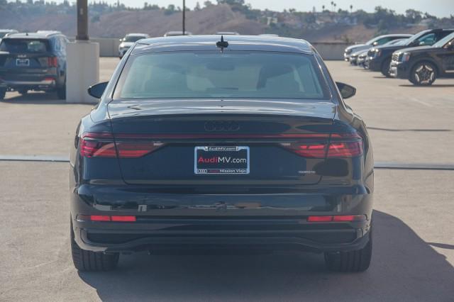 new 2025 Audi A8 car, priced at $103,495