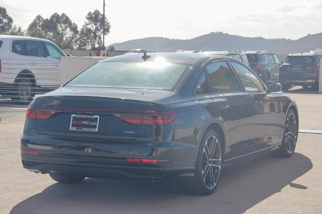 new 2025 Audi A8 car, priced at $103,495