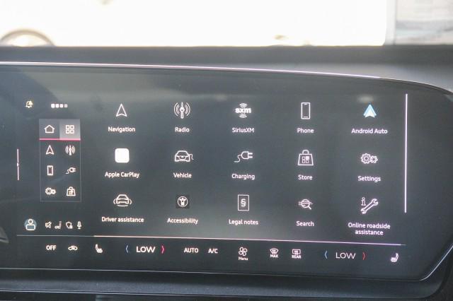 new 2025 Audi Q6 e-tron car, priced at $72,660