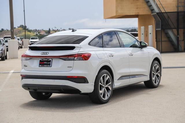 new 2024 Audi Q4 e-tron Sportback car, priced at $66,385